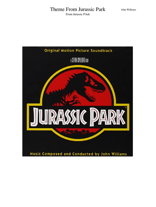 Theme from Jurassic Park