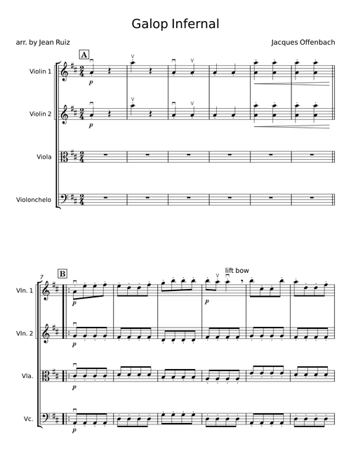 Galop Infernal - Jacques Offenbach