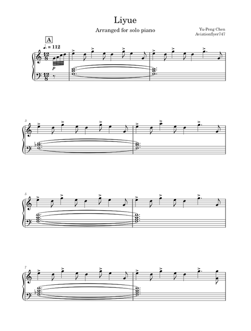 Liyue OST – Yu-Peng Chen Liyue