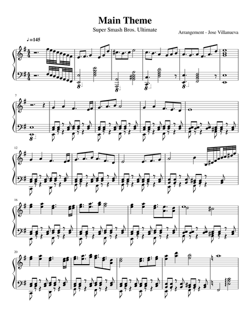 Super Smash Bros. Ultimate - Main Theme