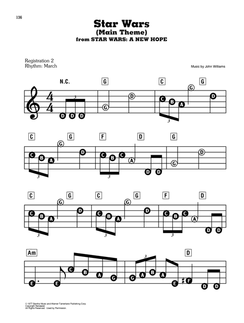 Star Wars (Main Theme) - John Williams (E-Z Play Today)