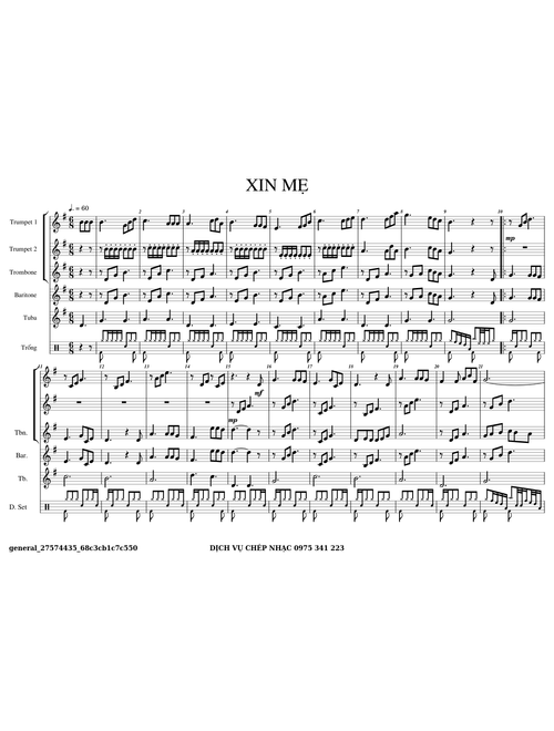 XIN MẸ – pherohoangha