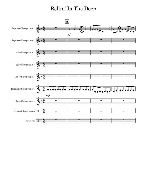 Rolling in the deep – Adele Rolling in the Deep