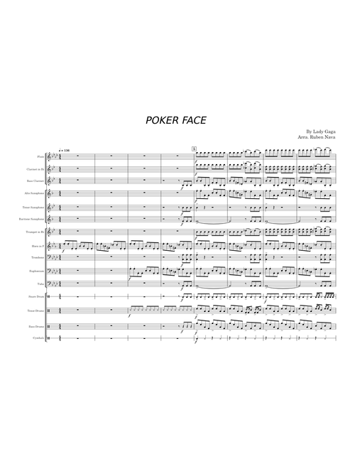 Poker face – Lady Gaga