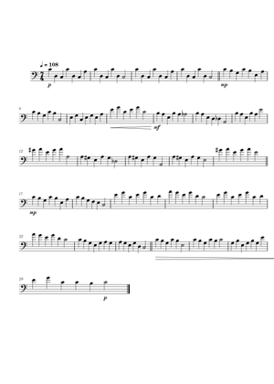 Play Official version of Haggstrom (from Minecraft) Sheet Music by C418 ...