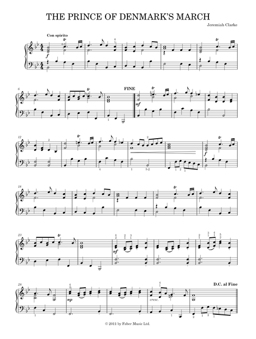 The Trumpet Voluntary (The Prince of Denmark's March) - Jeremiah Clarke (Solo)