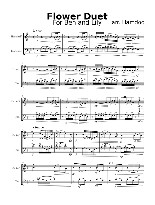 Flower Duet – Léo Delibes