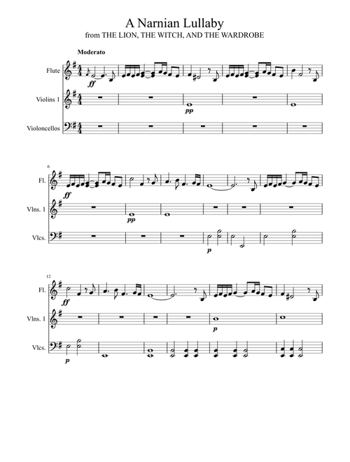 A Narnian Lullaby