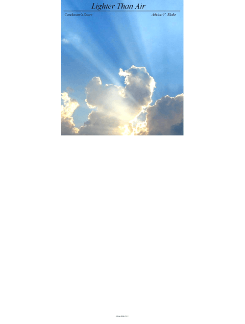 Lighter Than Air