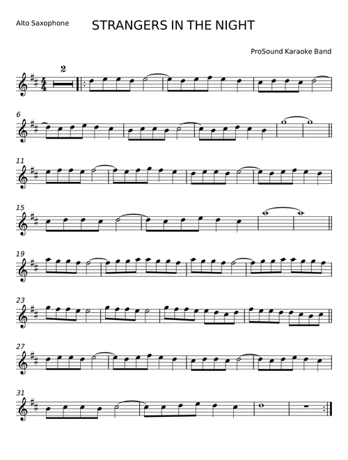 Strangers in the Night - Frank Sinatra