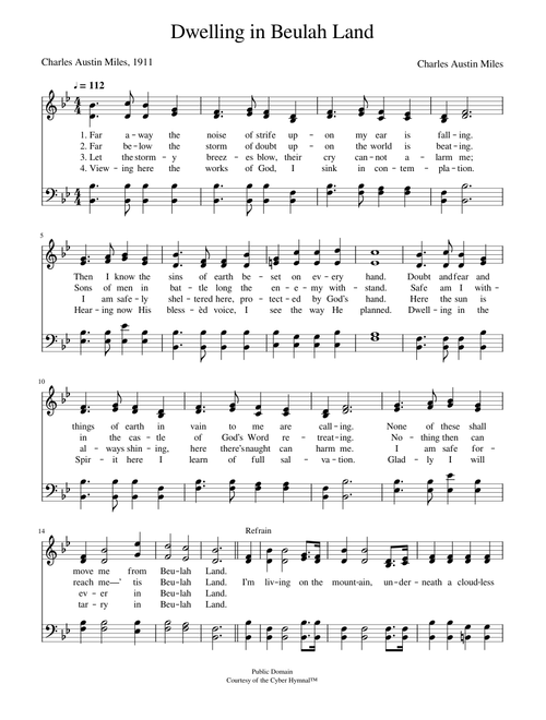 Dwelling in beulah land - C. Austin Miles