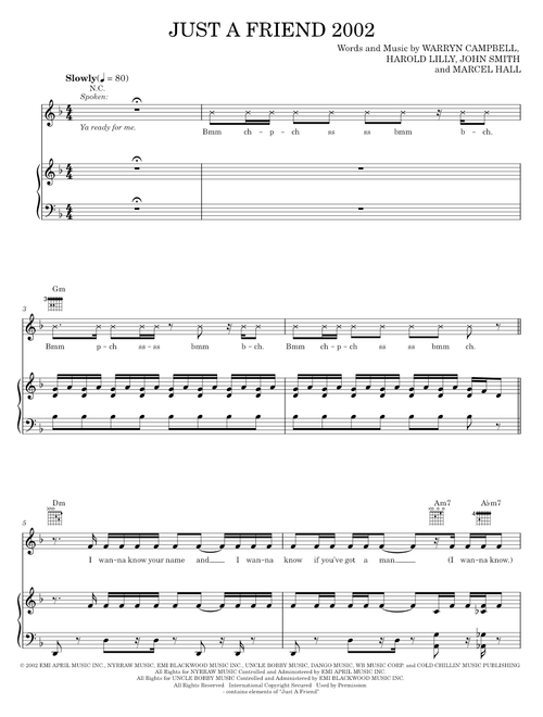 Just A Friend 2002 - Mario@Miao-mario (Piano-Vocal-Guitar)