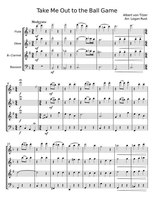 Take Me out to the Ball Game - Albert Von Tilzer