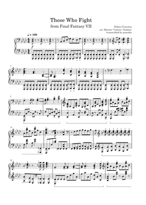Final Fantasy VII - Let the Battles Begin! Sheet Music for