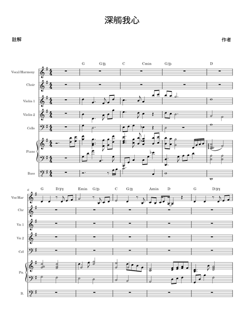 深觸我心 - 作者