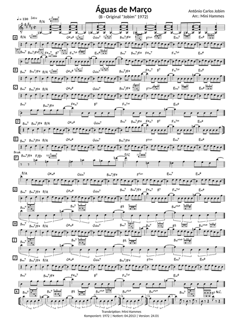 Antônio Carlos Jobim - Águas de Marco