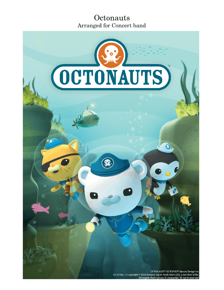 The Octonauts Theme Song – Darren Hendley Sheet music for Piano ...