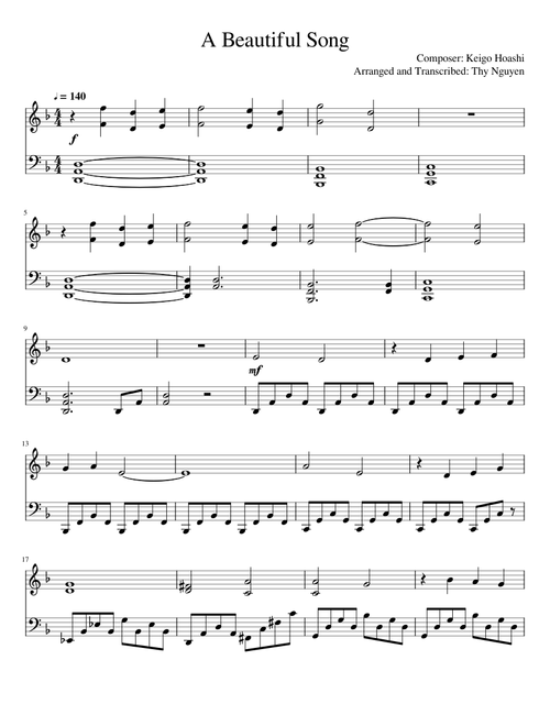 A Beautiful Song