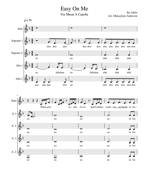 Easy On Me - Adele