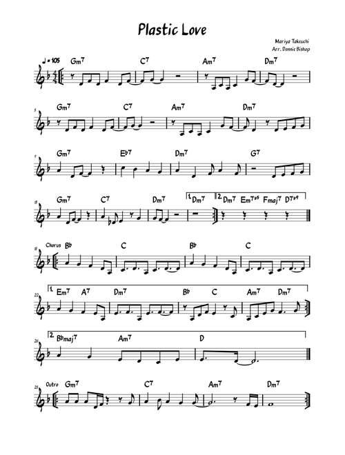 Plastic Love – Mariya Takeuchi Plastic Love - Mariya Takeuchi