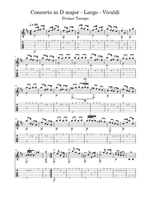 Largo theme from lute concerto in d major – Antonio Vivaldi Concerto in D major - Largo - Vivaldi