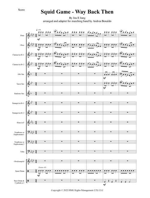 Way Back Then (Arr. Andrea Bonaldo) - Jaeil Jung (Marching Band)