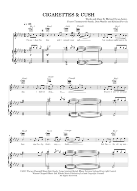 Free Cigarettes And Cush by Stormzy sheet music