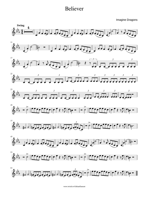Believer - Imagine Dragons