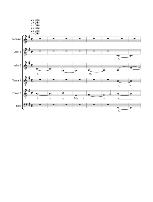Ave Maria a 6 - Josquin des Prez