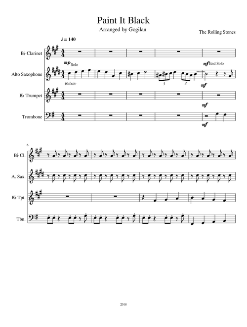 Paint it black - The Rolling Stones