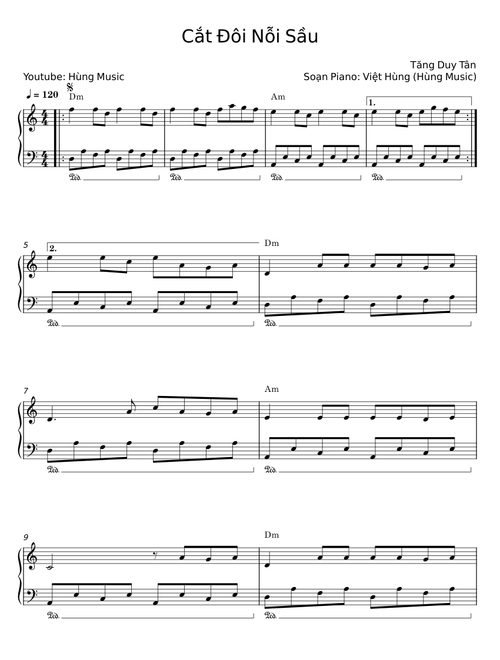 Cắt Đôi Nỗi Sầu - Tăng Duy Tân