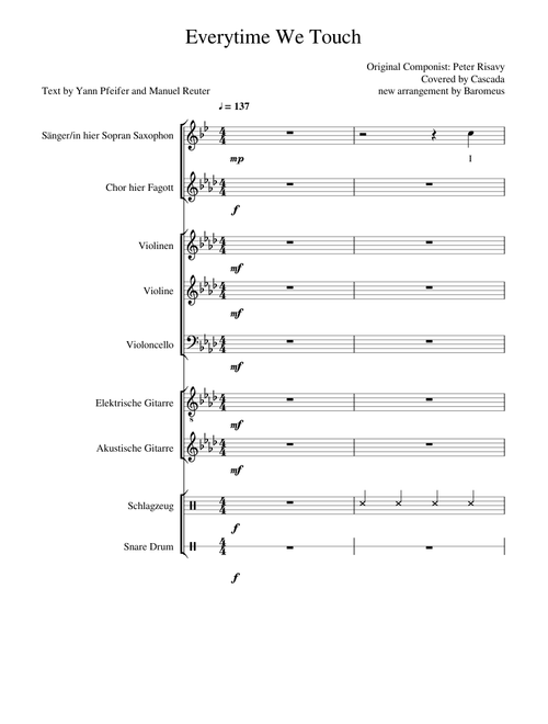Everytime We Touch (revised)