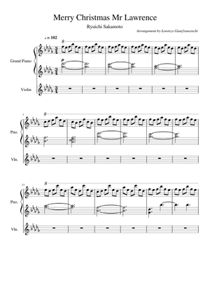 Merry Christmas Mr Lawrence(戦場のメリークリスマス) - 坂本龍一