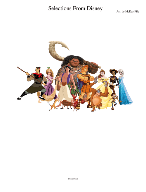 Selections From Disney - A Really Long Disney Medley (HEADPHONES VERY MUCH RECOMMENED)