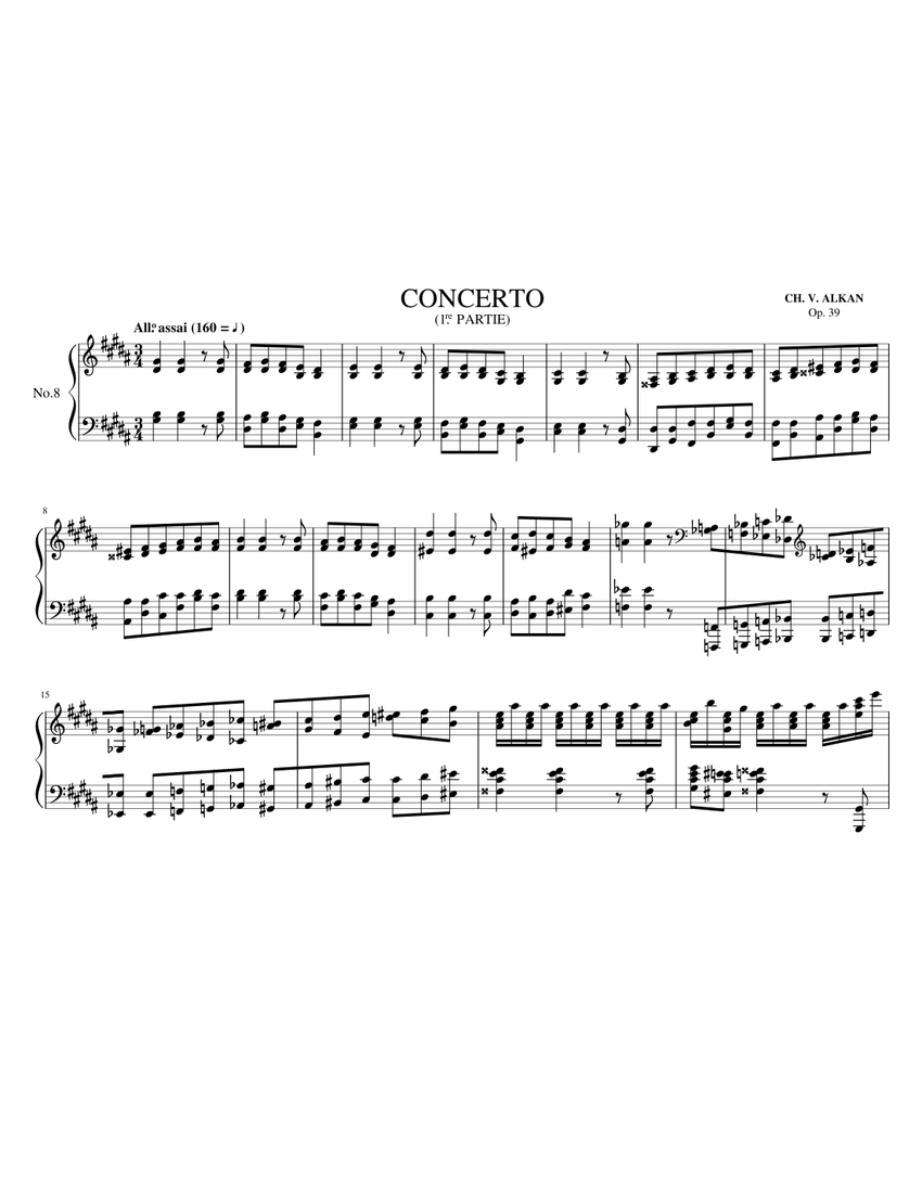 12 Etudes in All the Minor Keys, Op.39 – Charles-Valentin