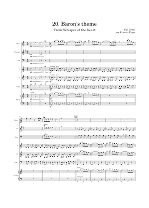 Song of the Baron - Whisper of the Heart Sheet Music for Piano