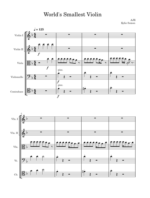 World's Smallest Violin – AJR
