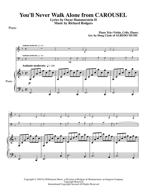 You'll Never Walk Alone (Arr. Doug Clyde) - Richard Rodgers (String Ensemble)