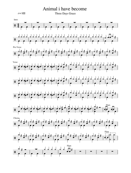 Animal i have become - Three Days grace