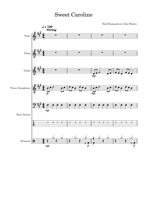 Sweet caroline – Neil Diamond