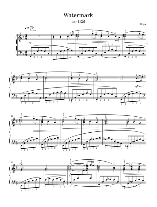 Watermark – Enya reloaded