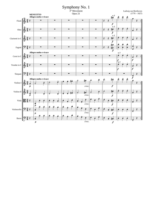 Symphony No. 1, 3rd Movement