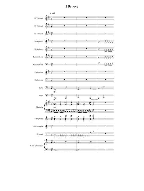 Bean Salad sheet music arranged by marchingbandman8888888