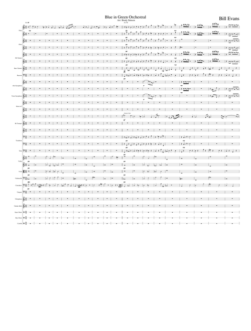 Blue in Green Orchestral