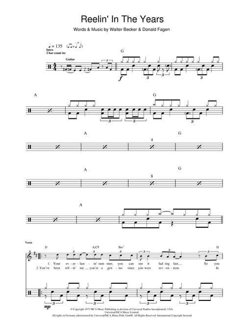 Reelin' In The Years - Steely Dan (Drums)