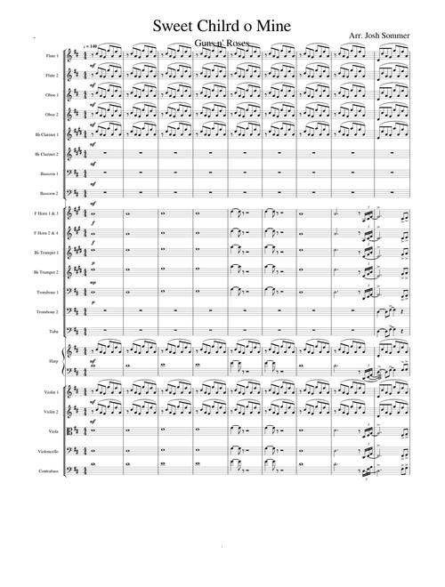 Sweet Child o Mine | Guns n' Roses - Orchestra