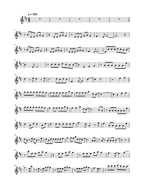 The Fate of Ophelia – Taylor Swift (ALTO SAX)