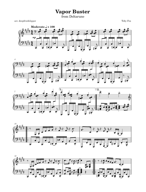 Vapor Buster (Deltarune Chapter 3)