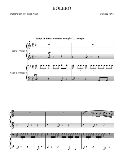 Ravel's Bolero