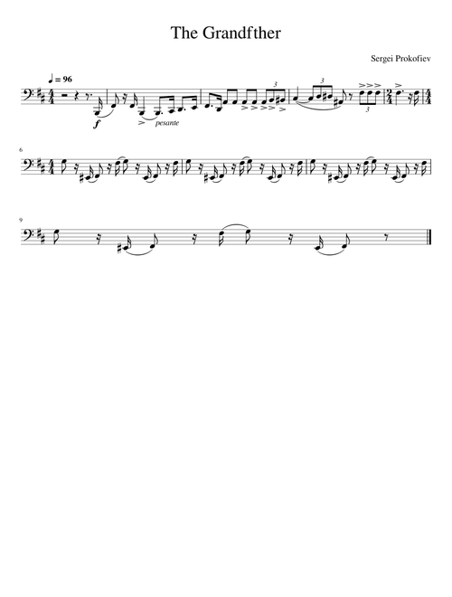 Peter and the Wolf, Op.67 – Sergei Prokofiev The Cat's Theme
